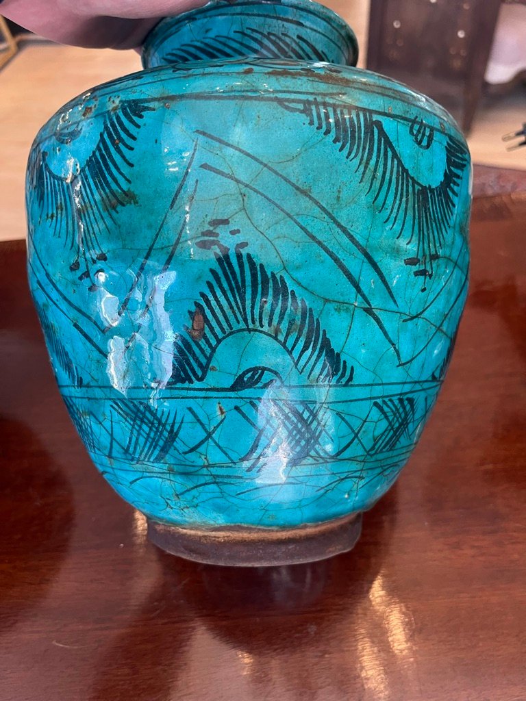 Paire de vases KADJAR anciens-photo-4