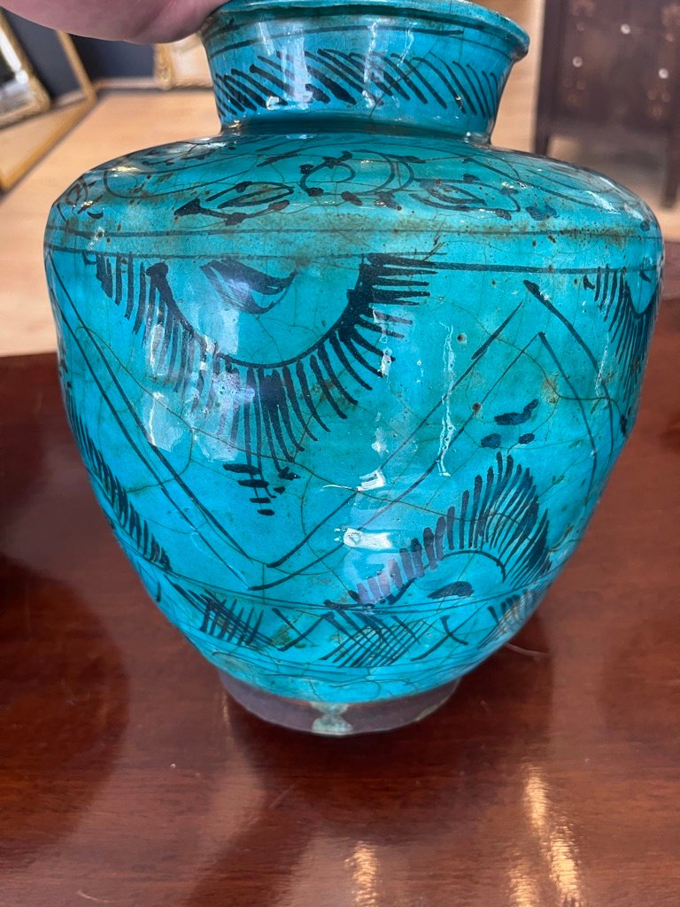 Paire de vases KADJAR anciens-photo-5