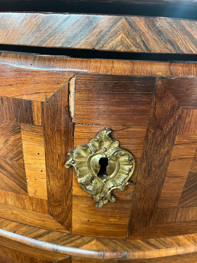 Regency-style Chest Of Drawers, Stamped "g Schwingkens"-photo-4