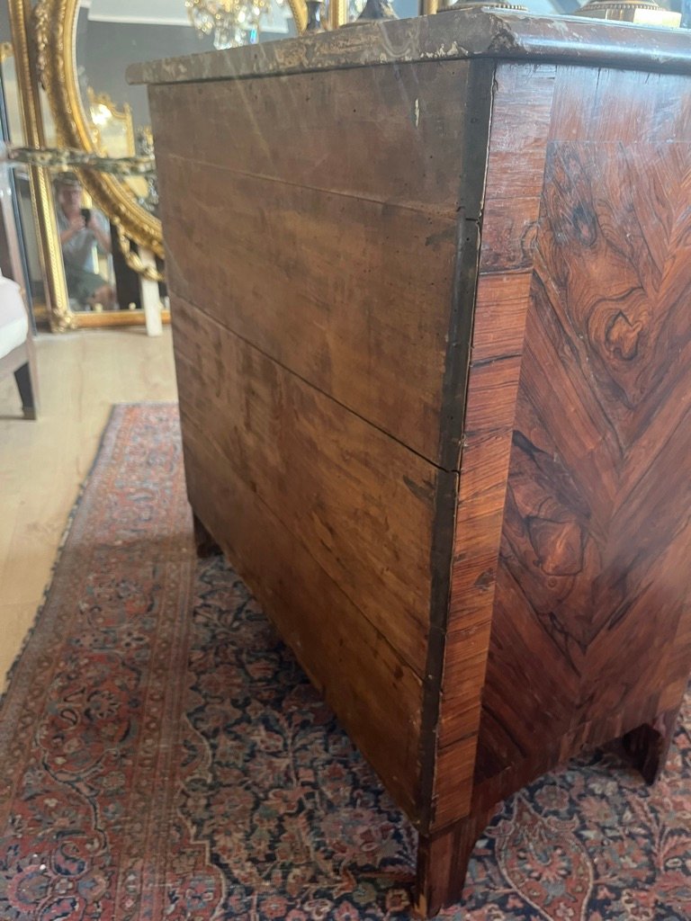Regency-style Chest Of Drawers, Stamped "g Schwingkens"-photo-7