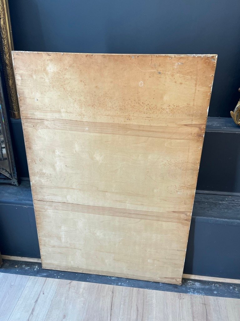 1930s Gilded Mirror, 126 X 87 Cm-photo-3