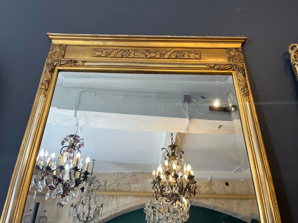 Art Deco Mirror, 155 X 87 Cm-photo-4