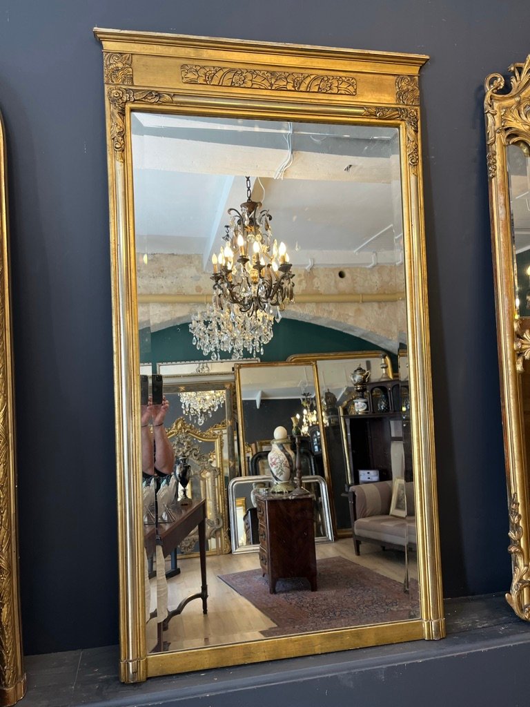 Art Deco Mirror, 155 X 87 Cm