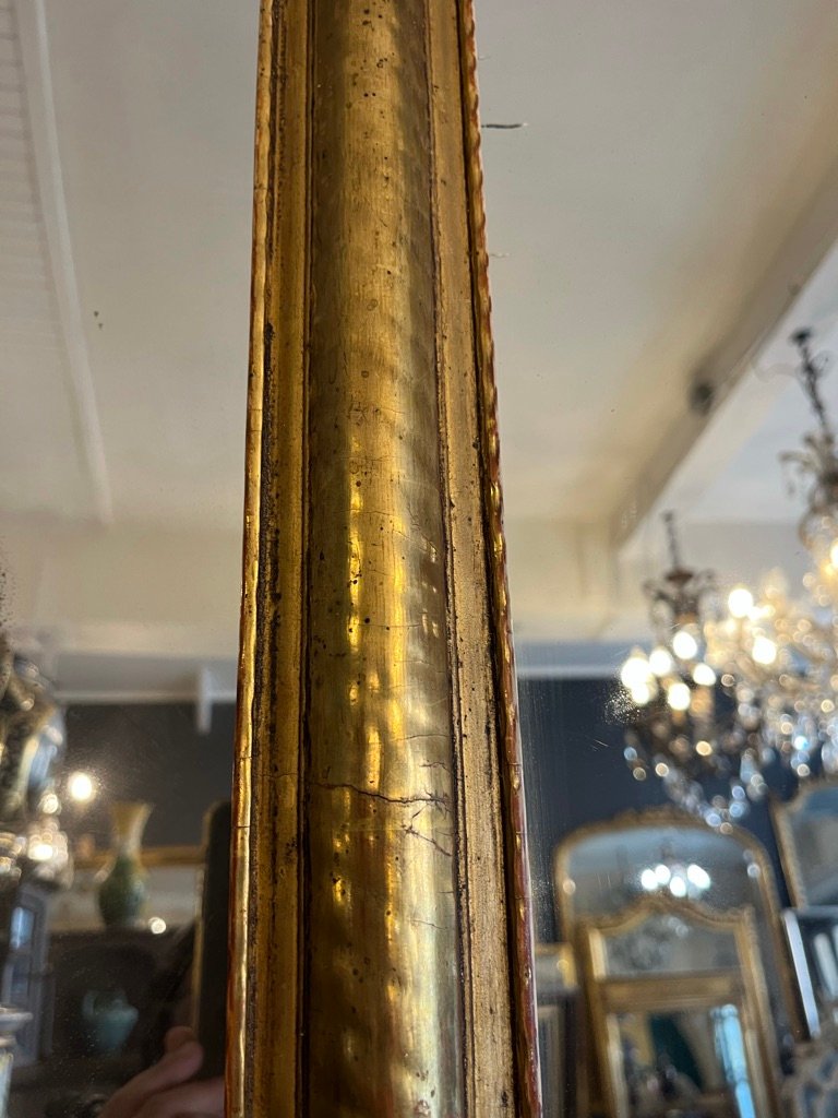 Très grand miroir Napoléon III 227 X 114 CM-photo-7