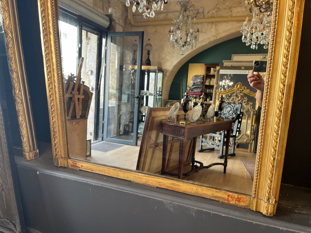 1900s Louis XVI-style Mirror, 138 X 99 Cm-photo-4