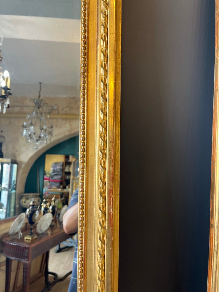 1900s Louis XVI-style Mirror, 138 X 99 Cm-photo-4