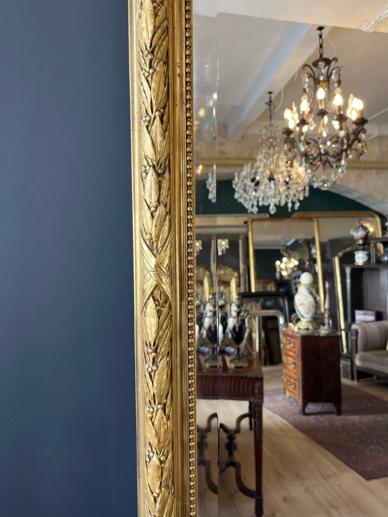 Large miroir 1930 style louis XVI 183 X 135 CM-photo-2