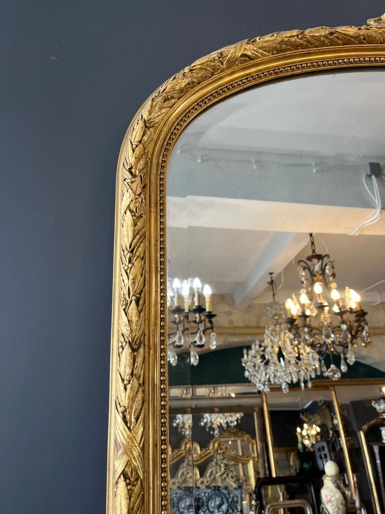 Large miroir 1930 style louis XVI 183 X 135 CM-photo-3