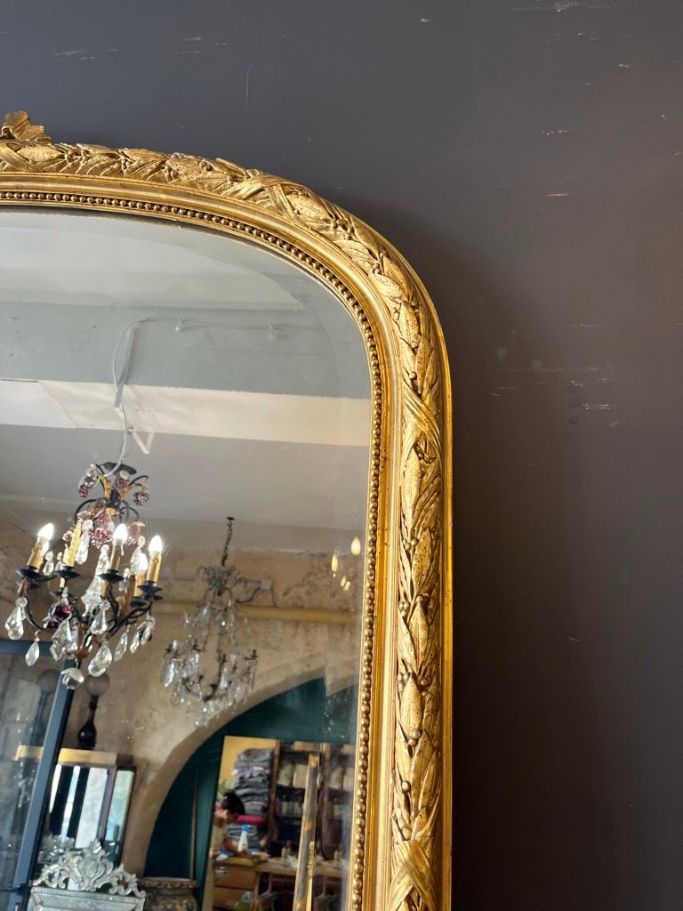 Large miroir 1930 style louis XVI 183 X 135 CM-photo-7