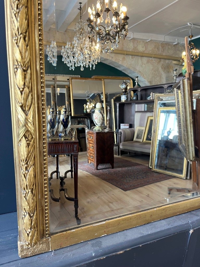 Large miroir 1930 style louis XVI 183 X 135 CM-photo-8