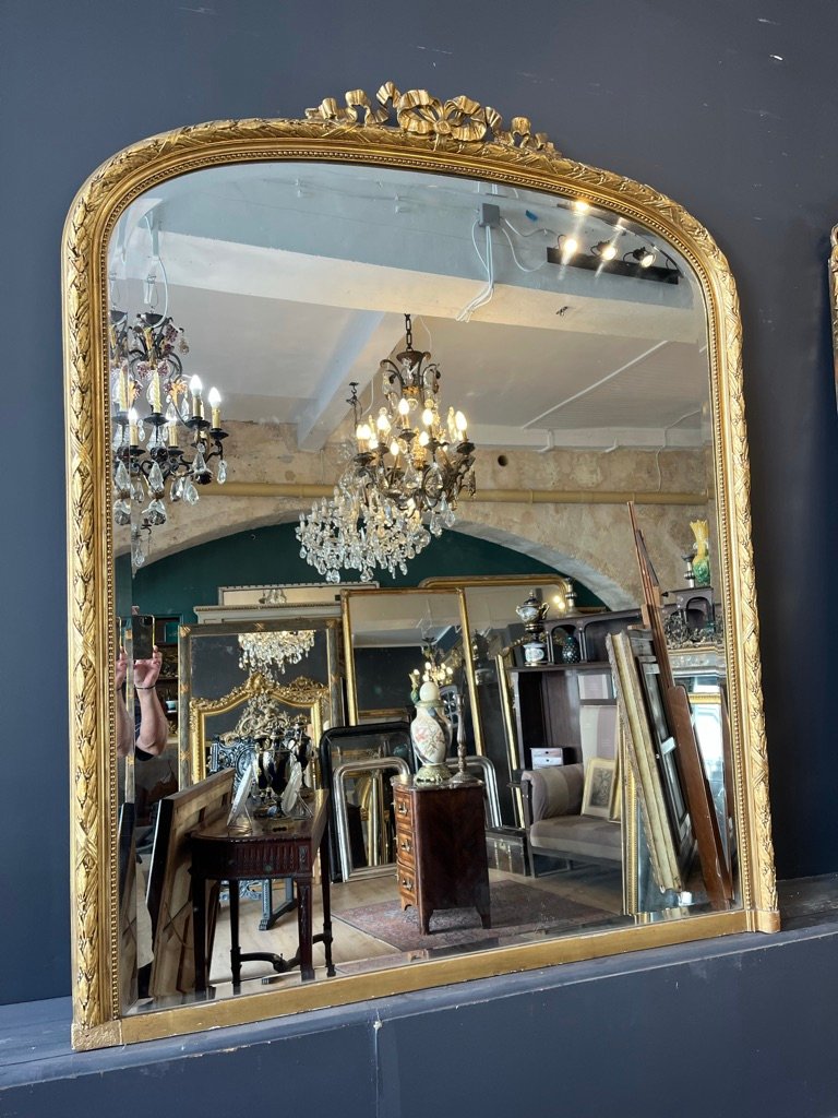 Large miroir 1930 style louis XVI 183 X 135 CM