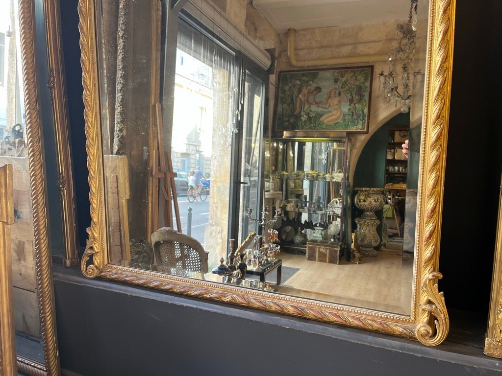 Large Mirror With A Tied Ribbon, 195 X 115 Cm-photo-3