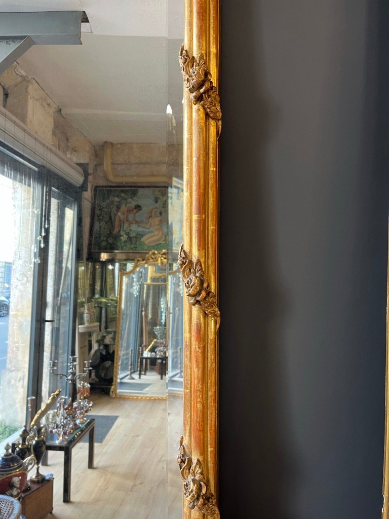 1900s Louis XV-style Mirror, 151 X 91 Cm-photo-2