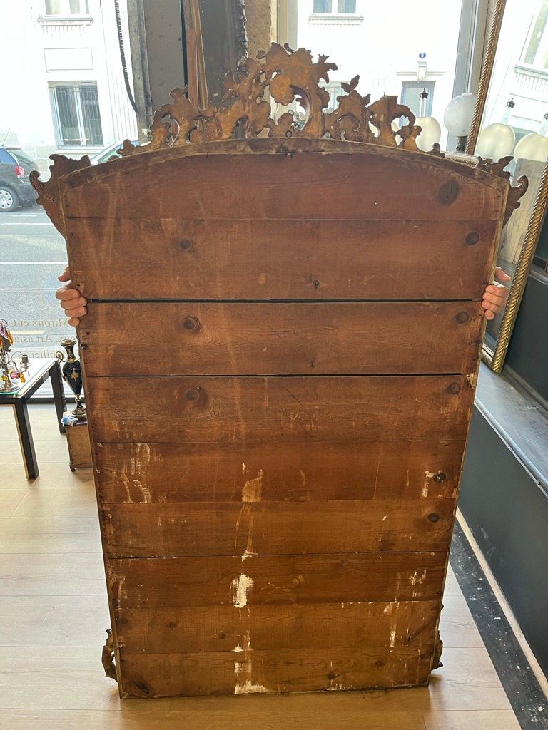 1900s Louis XV-style Mirror, 151 X 91 Cm-photo-5