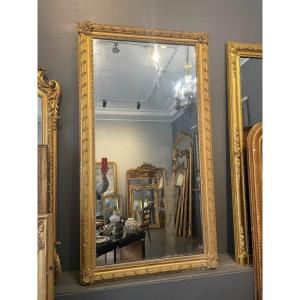 Napoleon III Gilded  Mirror 165 X 93 Cm