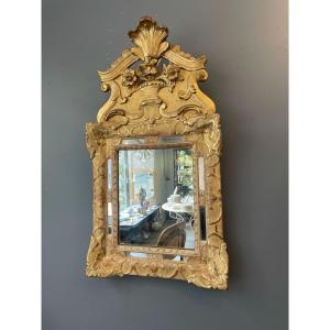 Miroir à Parecloses Napoléon III Style Louis  XV