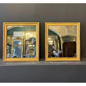 paire de miroirs d'époque Louis XVI