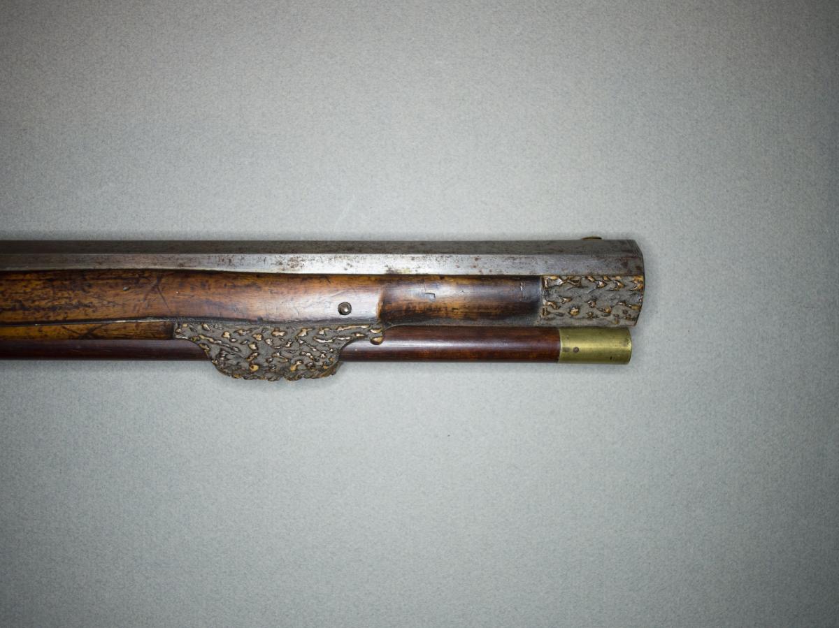 Arquebuse De Chasse à Rouet. Canon à Pans, Avec Hausse, Poinçonné Au Tonnerre d'Un Poinçon "b.b-photo-1