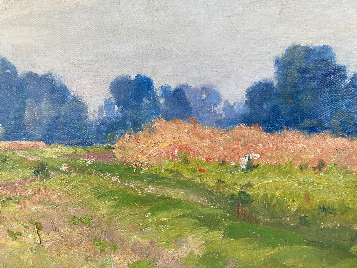 Paysage Post-impressionniste Début XX ème Siècle.-photo-4