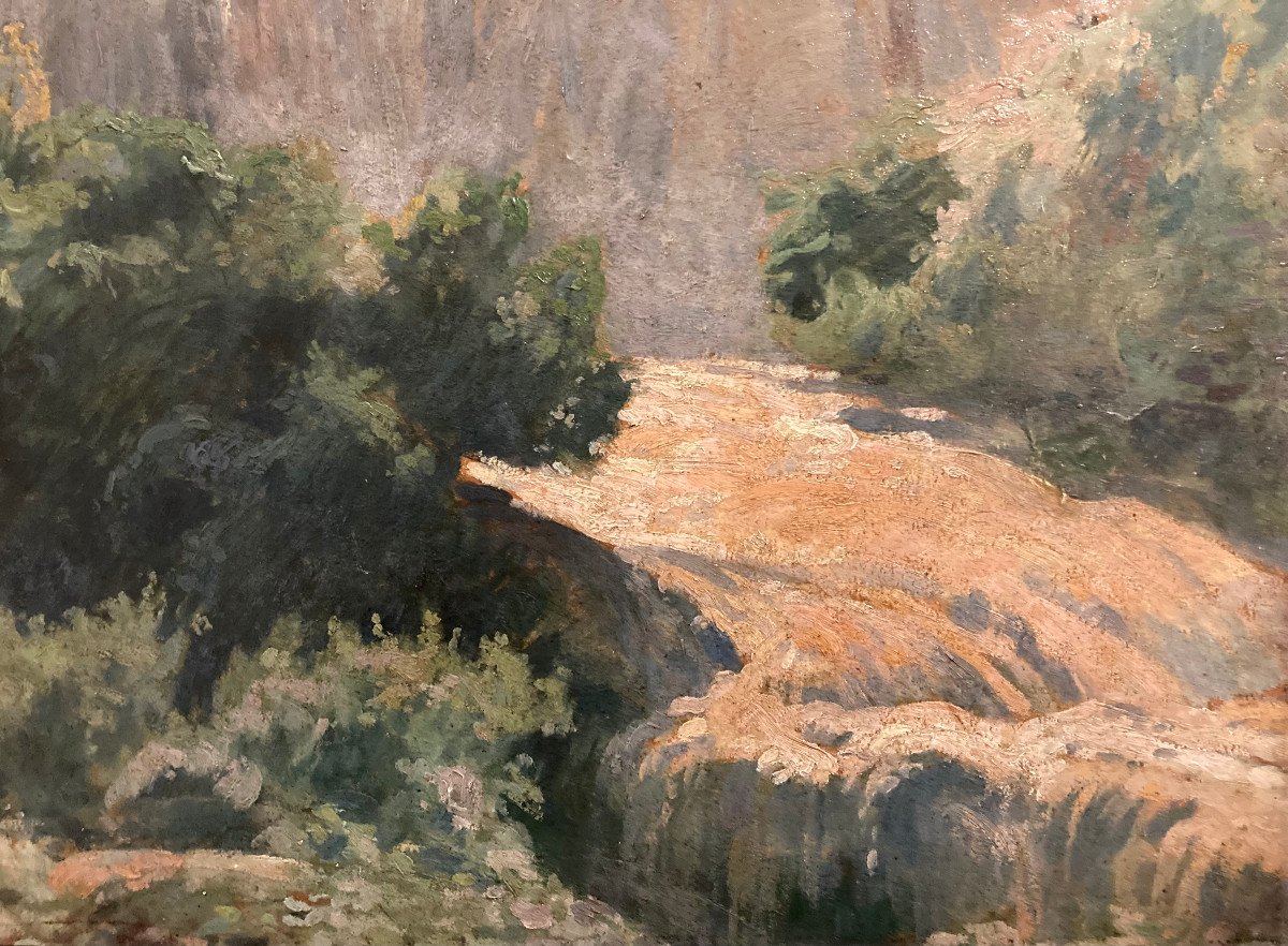 Cascades Des Marmore 1910. Terni. Italie. Léon Giffard ( 1875-1946 ).-photo-1