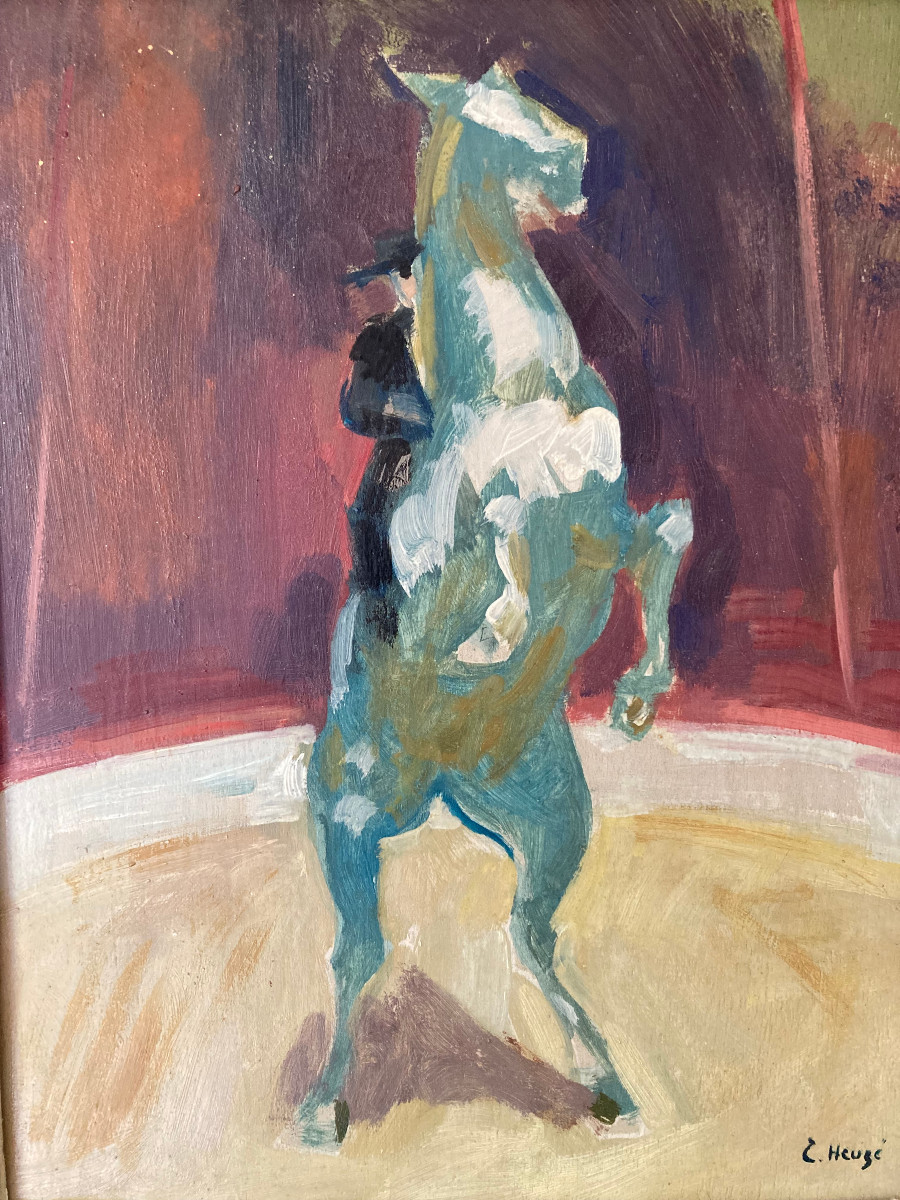 The Prancing Horse. Edmond Heuzé. -photo-2