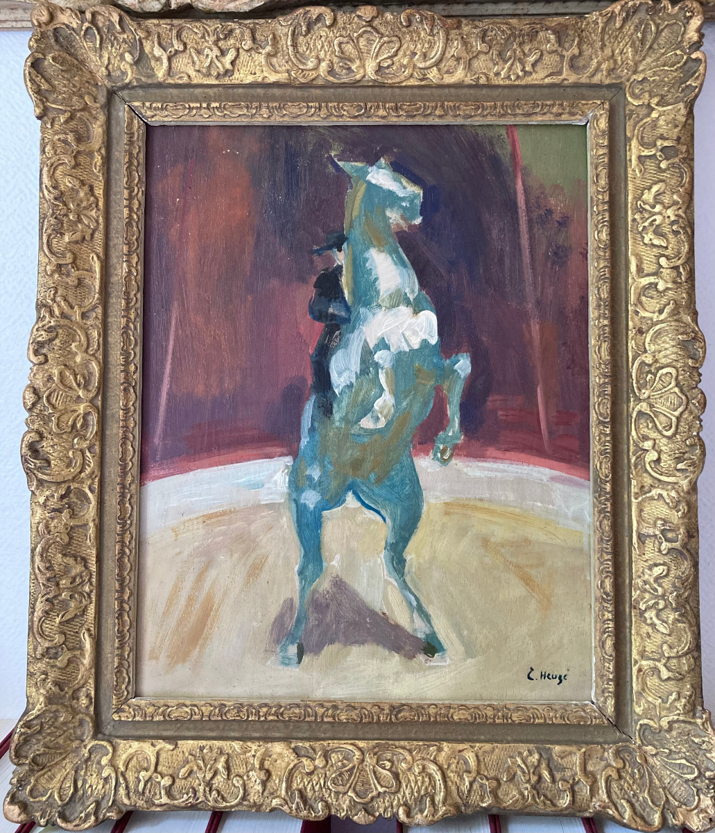 The Prancing Horse. Edmond Heuzé. -photo-5