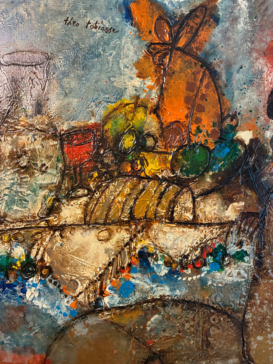 "feast Before Love. 77. Theo Tobiasse. (1927-2012).-photo-4