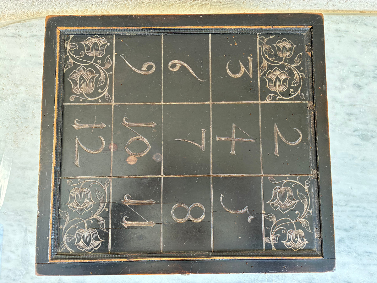 Renaissance Game Board, South Germany, Circa 1580. -photo-2