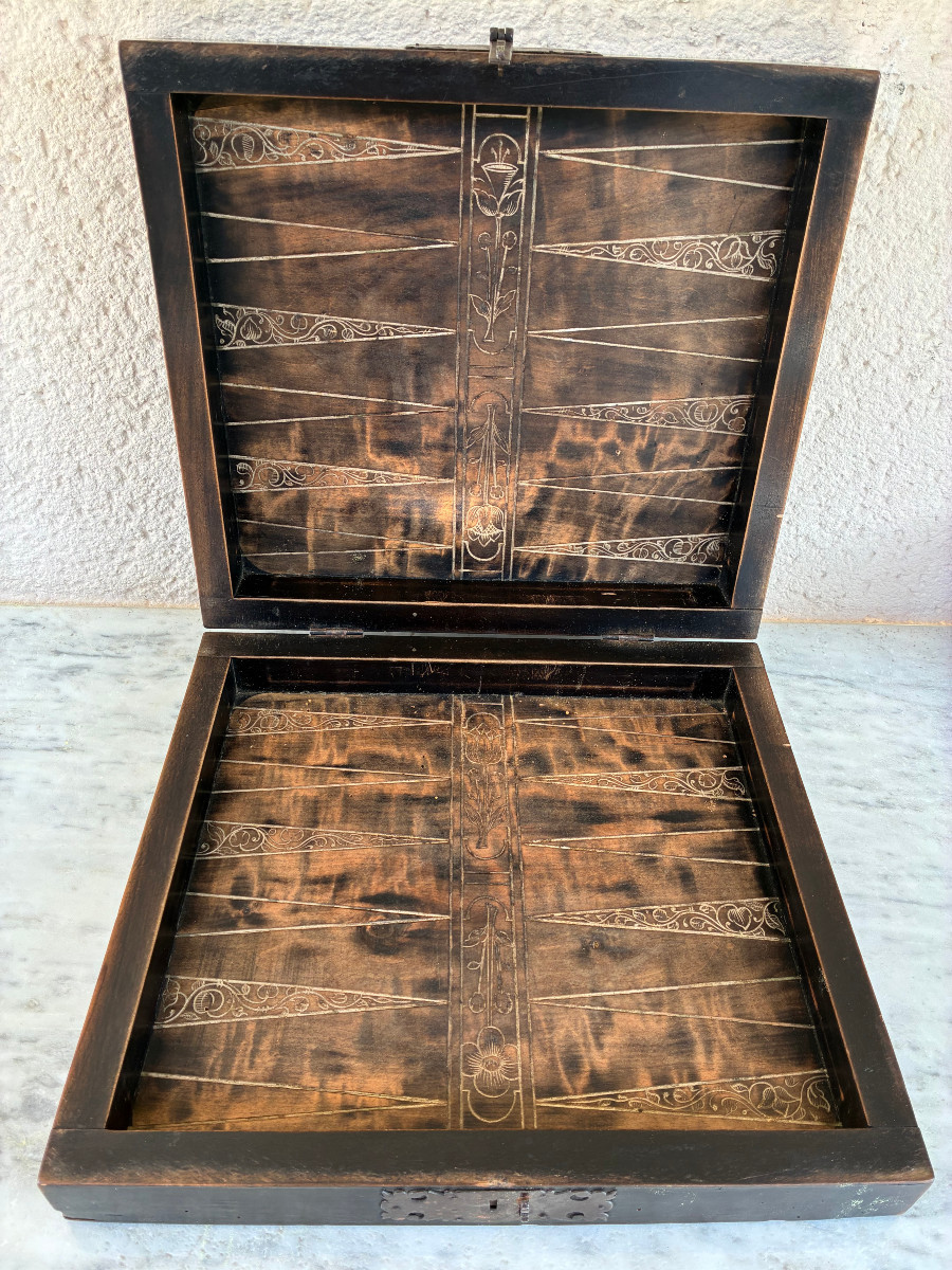 Renaissance Game Board, South Germany, Circa 1580. -photo-2