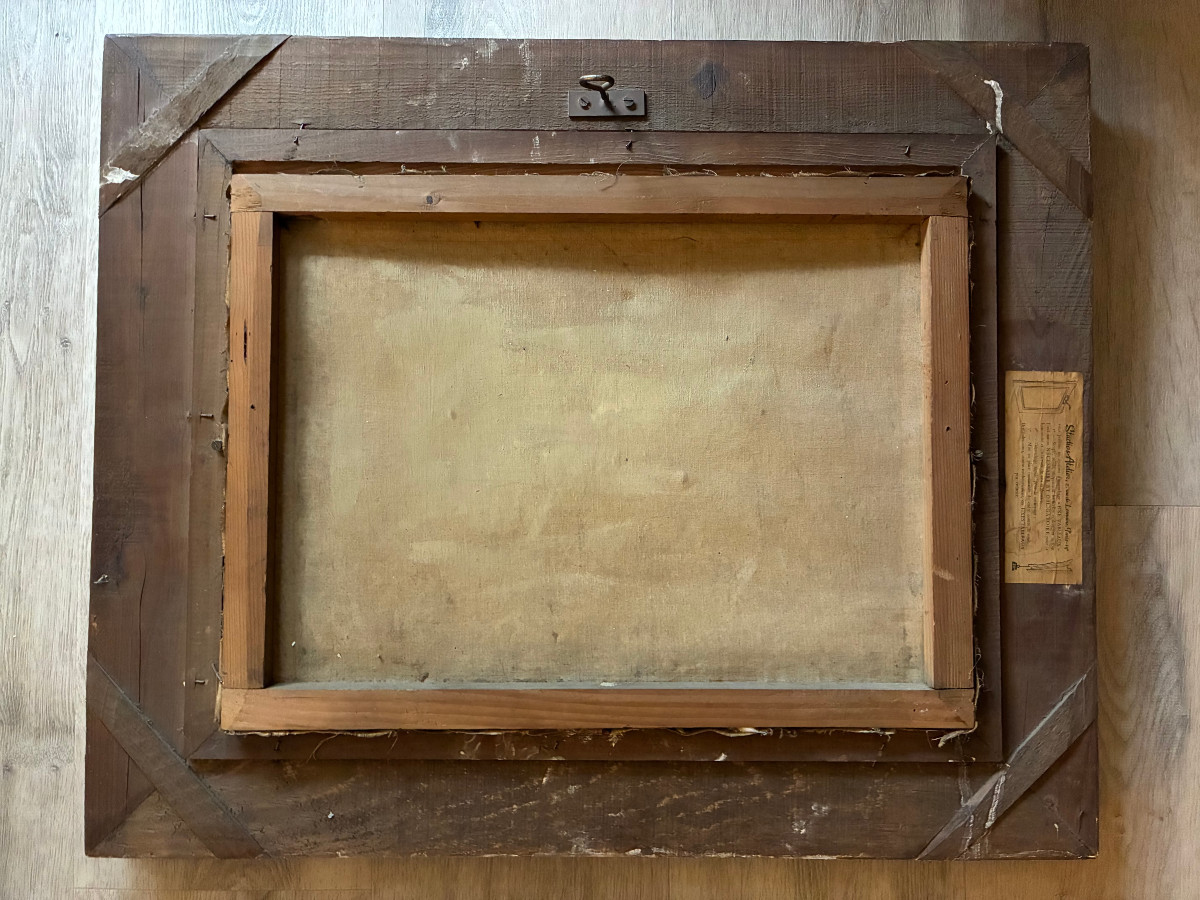 Nature morte aux pommes, raisins, etc...-photo-5