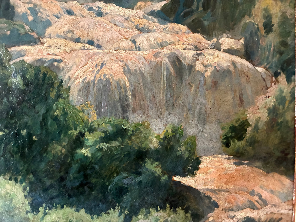 Terni. Cascades de marmores. Signé Giffard.-photo-3