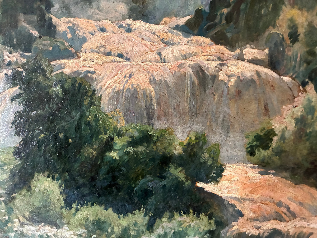 Terni. Cascades de marmores. Signé Giffard.-photo-4