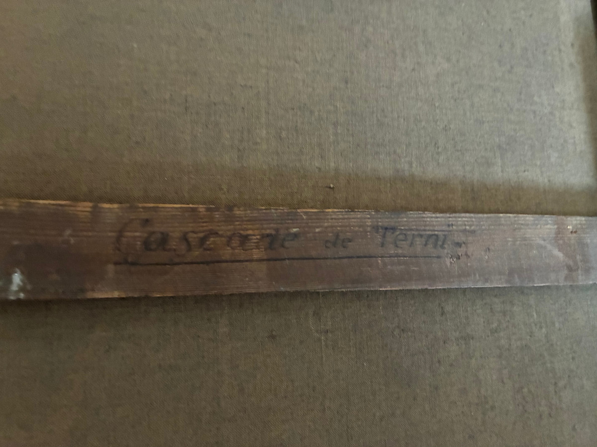 Terni. Cascades de marmores. Signé Giffard.-photo-6