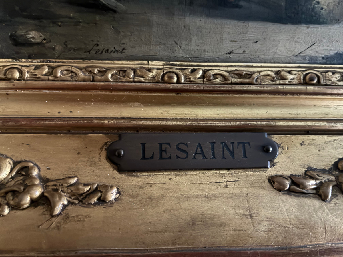 Intérieur de chateau animé . LESAINT. -photo-7