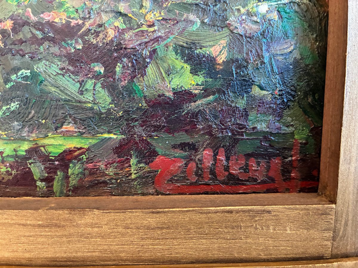 Scène de vendanges . Tilleux Josef ( Jos ) . 1896-1978. Ecole belge.-photo-3