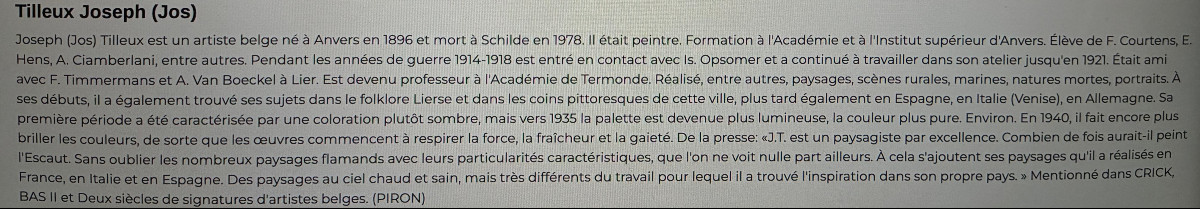 Scène de vendanges . Tilleux Josef ( Jos ) . 1896-1978. Ecole belge.-photo-5