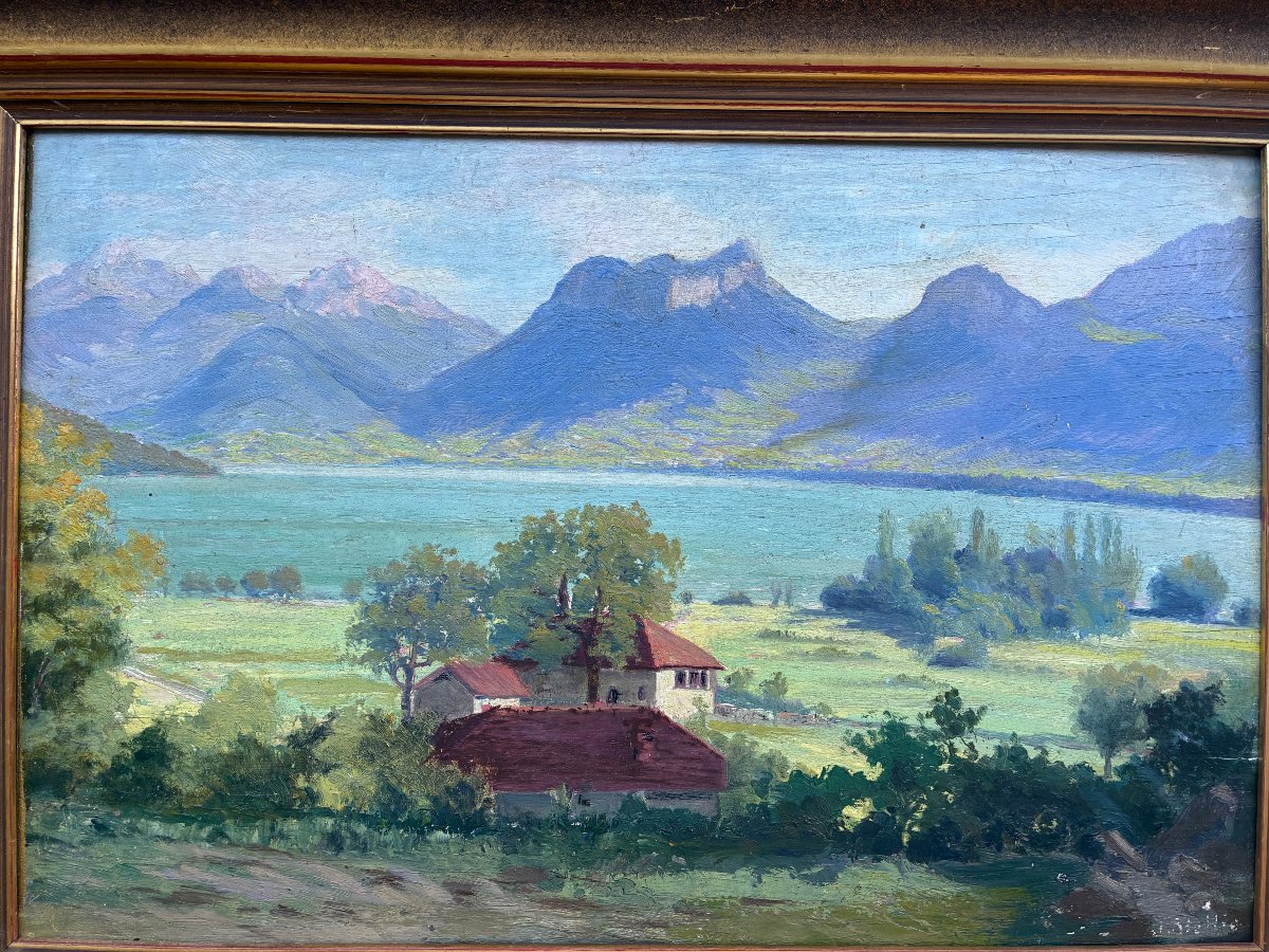 Lake Annecy By Jean Stellio.-photo-2