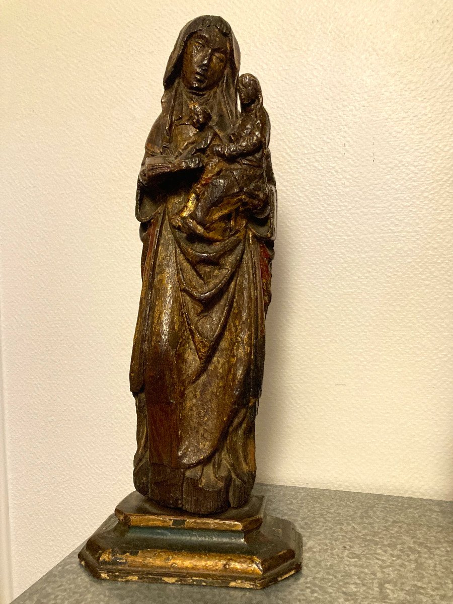 Sainte Anne Trinitaire. Flandres XVème Siècle.