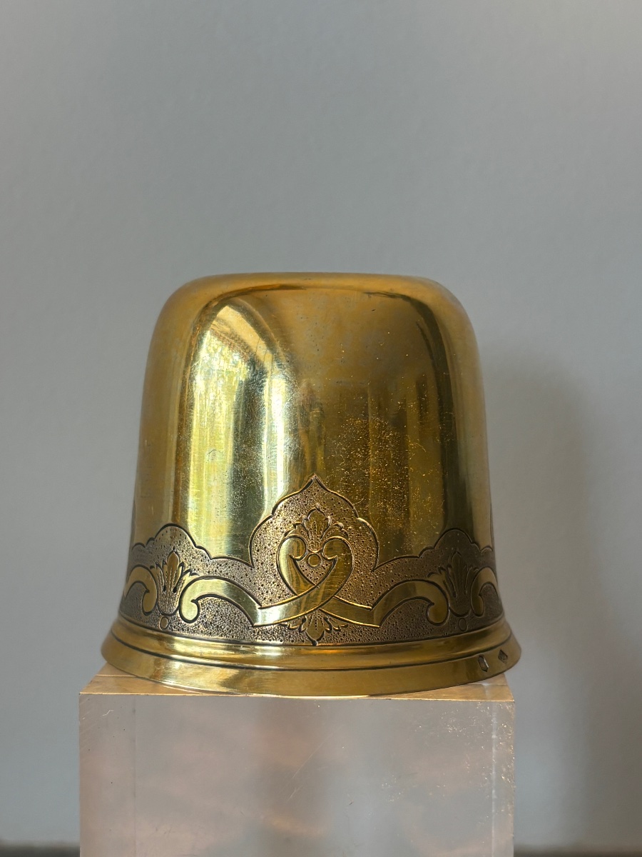 Timbale  Argent Vermeil Style Régence -photo-2