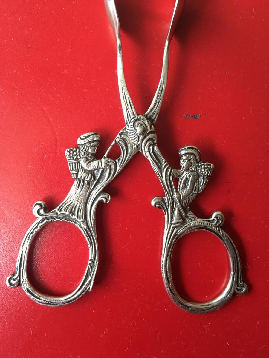 "sugar Tongs In German Sterling Silver"-photo-4