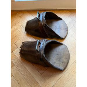 Paire D’etriers Repose Bottes De Postillon XVIIIeme