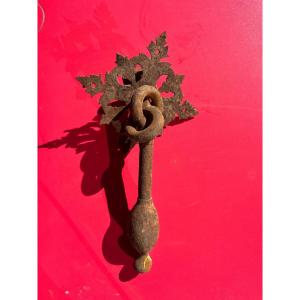 “wrought Iron Door Knocker. 18th Century Period”