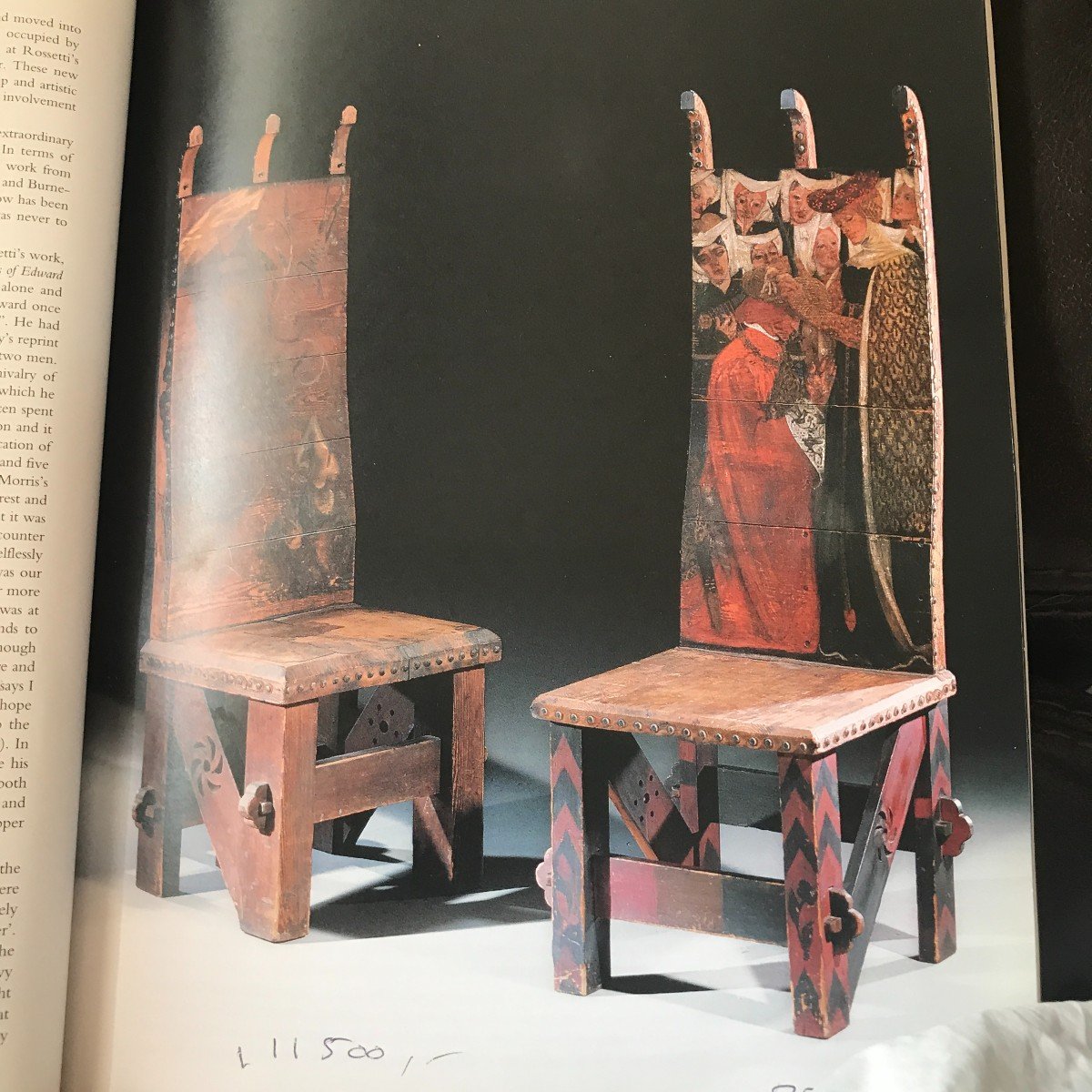 Rare Chair Circa 1856 William Morris-photo-6