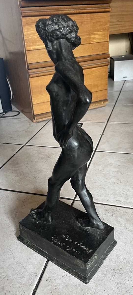 Henri Louis Bouchard (1875-1960) Rare Bronze Bisceglia Founder-photo-3