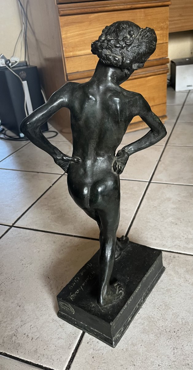 Henri Louis Bouchard (1875-1960) Rare Bronze Bisceglia Founder-photo-4