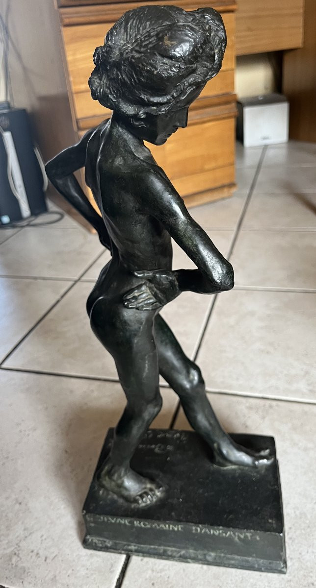 Henri Louis Bouchard (1875-1960) Rare Bronze Bisceglia Founder-photo-1