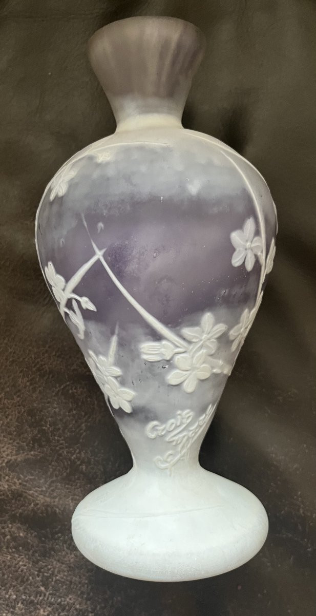 BEAU et rare vase poétique MULLER CROISMARE-photo-2