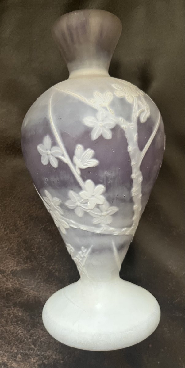 BEAU et rare vase poétique MULLER CROISMARE-photo-3