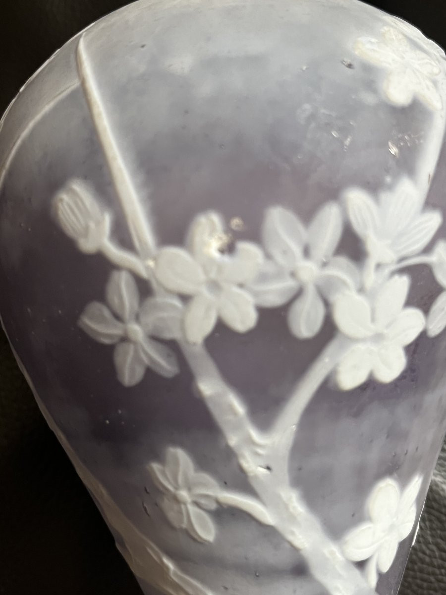 BEAU et rare vase poétique MULLER CROISMARE-photo-3