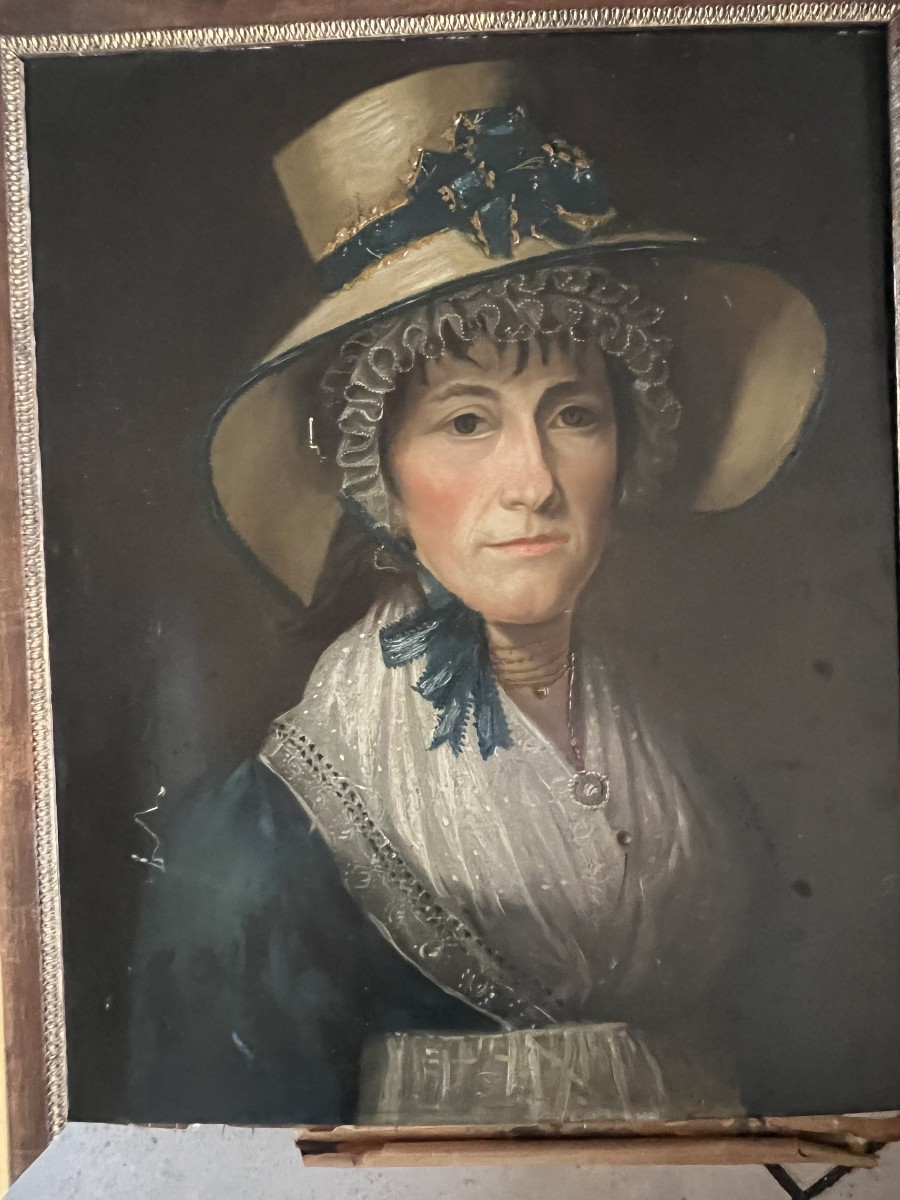 Oil Early 19th Century Brun 1818